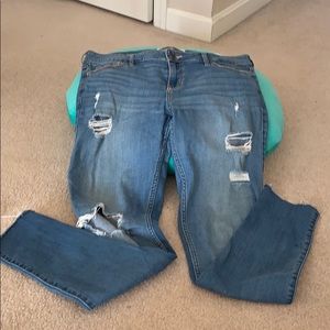 Hollister distressed jeans